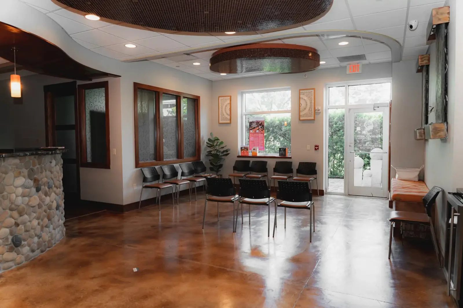 Lobby at The Neuropsychiatry & TMS Group in Brandon, Florida