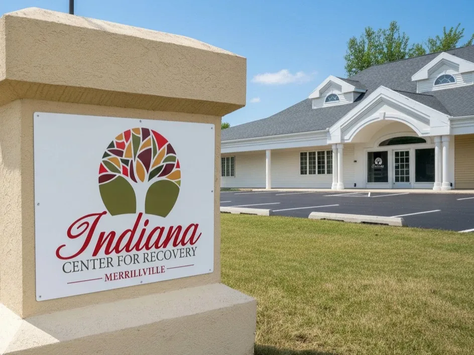 Building housing Indiana Center for Recovery in Merrillville, Indiana