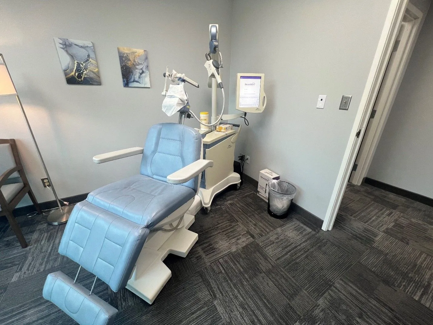 Treatment room at Greenbrook Mental Wellness Center in Independence, Ohio