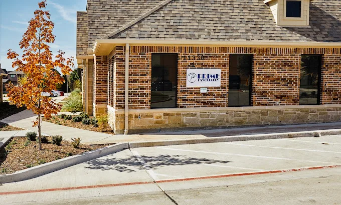 Exterior of Prime Psychiatry in Frisco, Texas