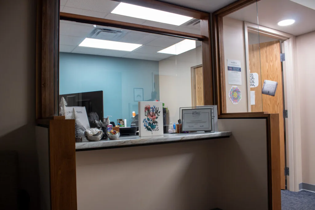 Lobby at New Directions Mental Health in Pittsburgh, Pennsylvania