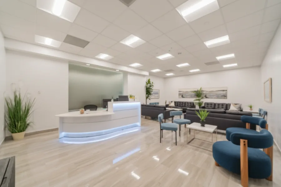 San Antonio clinic reception