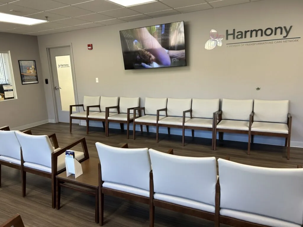 Lobby at Harmony in Charleston, West Virginia