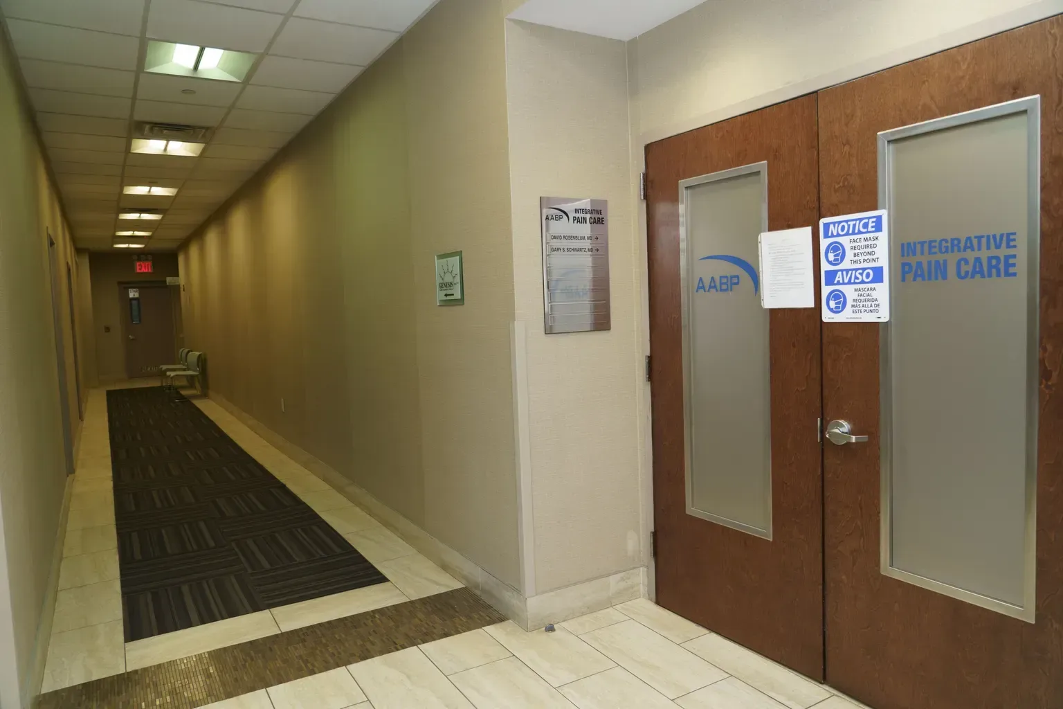 Exterior of AABP Integrative Pain Care and Wellness in Brooklyn, New York