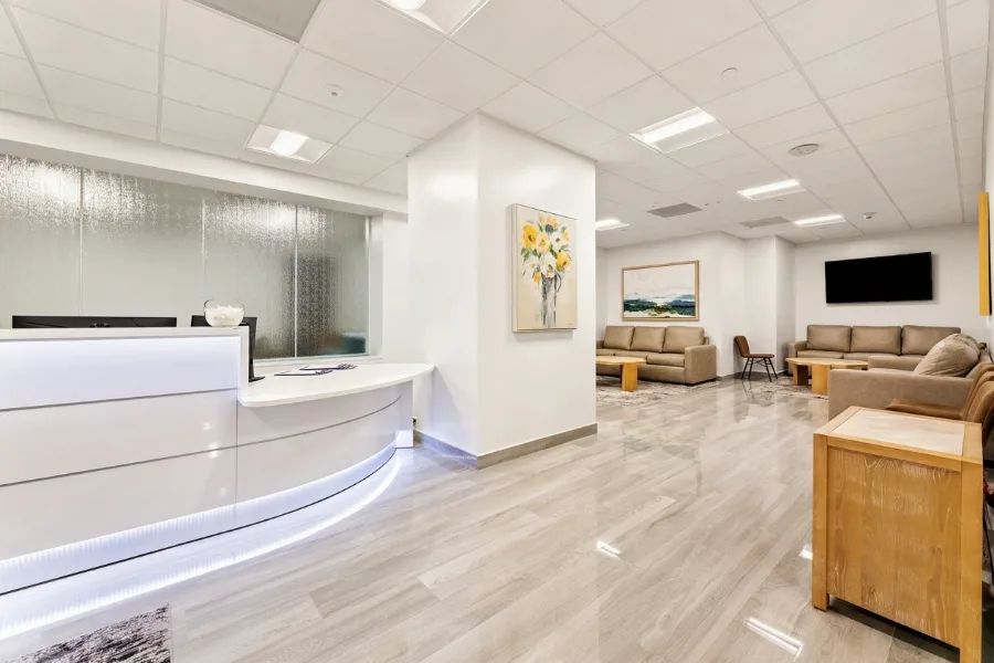 Austin clinic reception