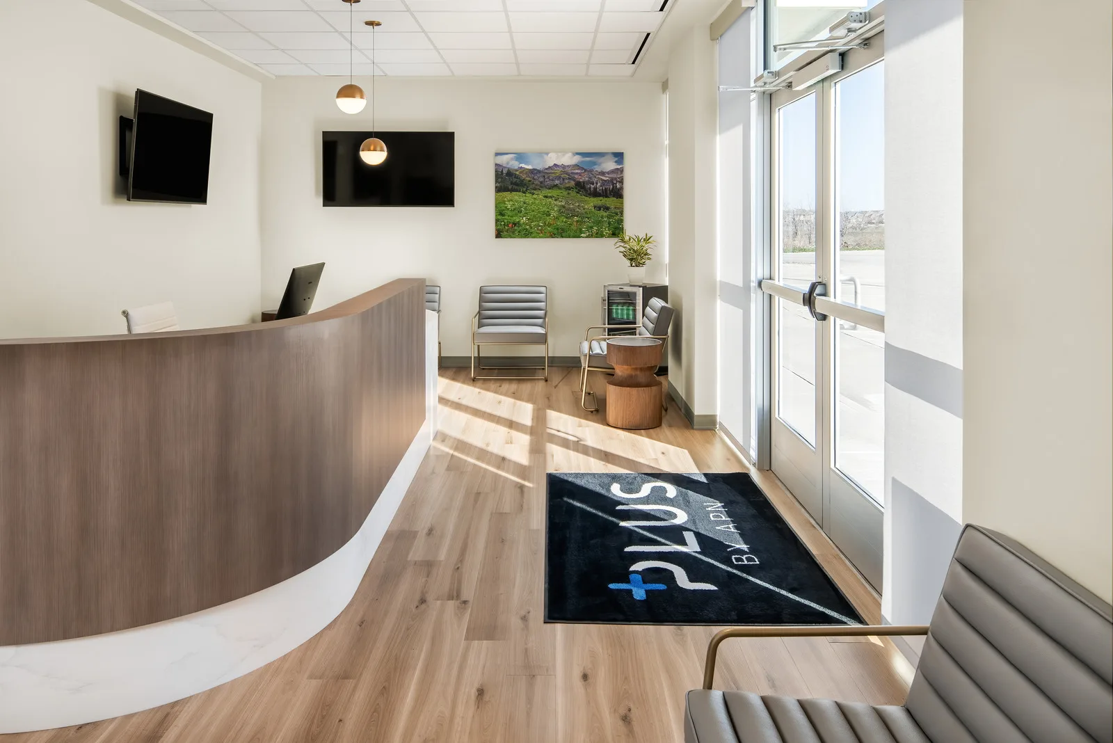 Lobby at Plus by APN in Fort Worth, Texas