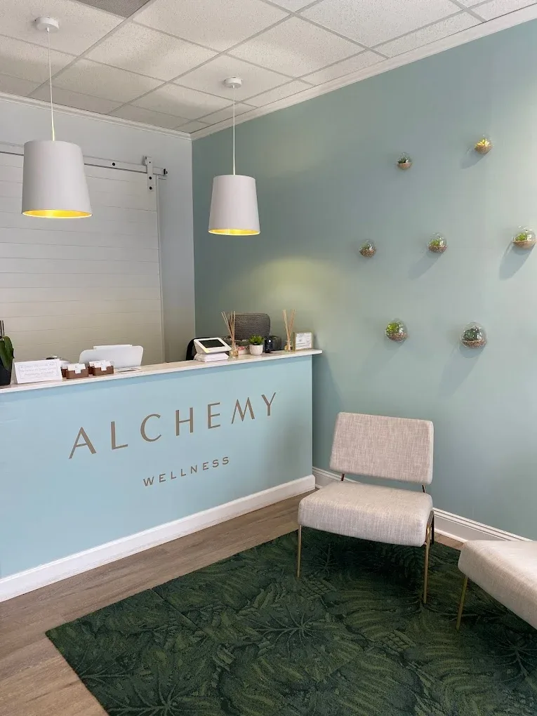 Lobby at Alchemy Wellness in Richmond, Virginia