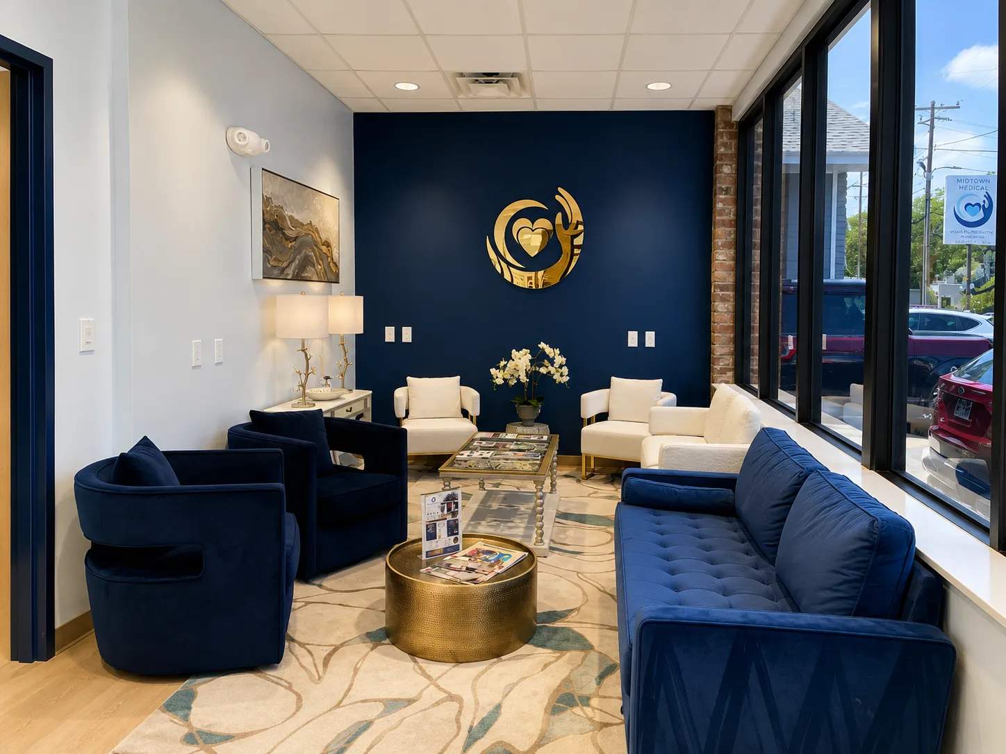 Lobby at Midtown Medical in Mobile, Alabama