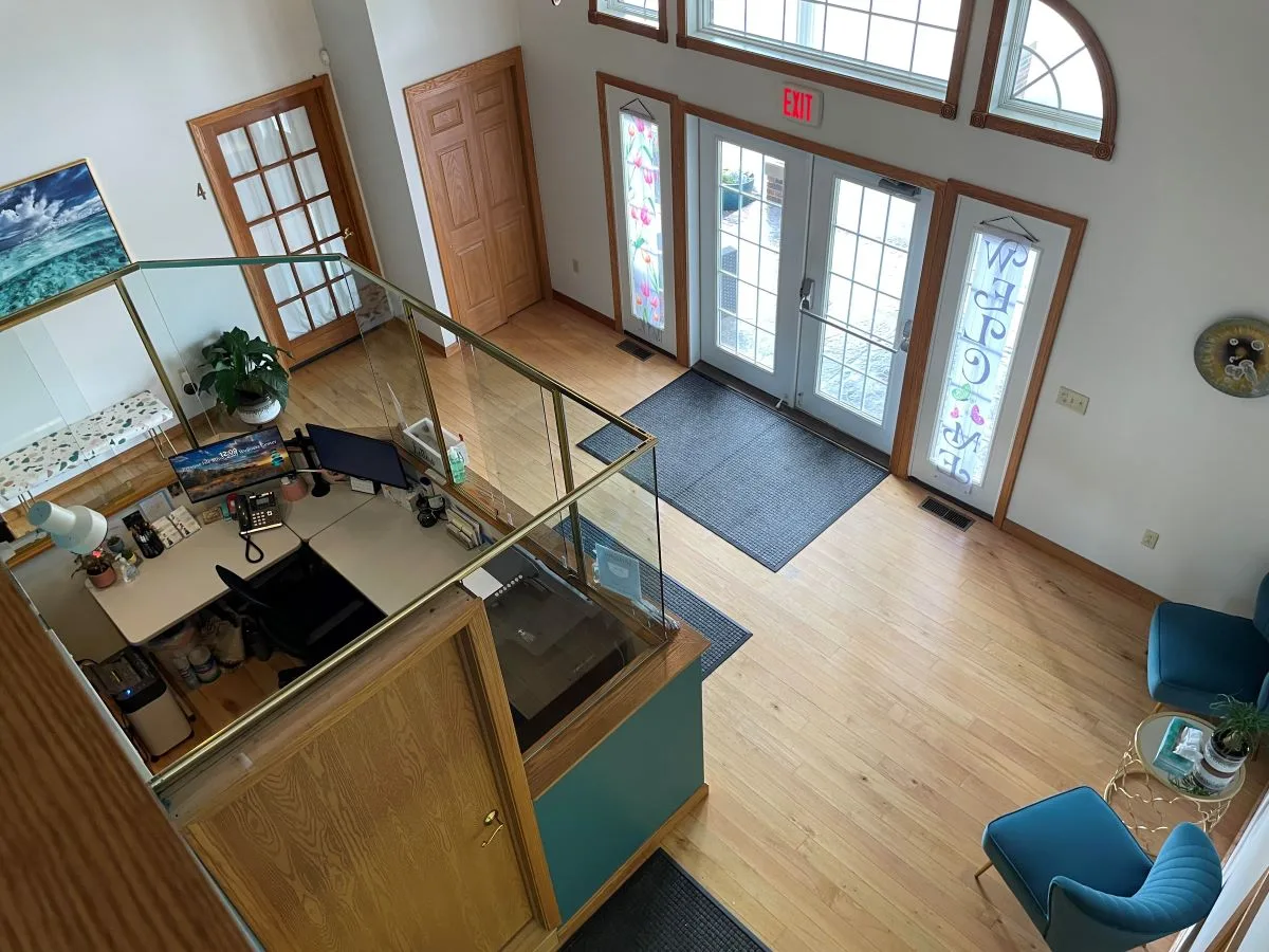 Lobby at Presque Isle Mind Body Wellness in Erie, Pennsylvania