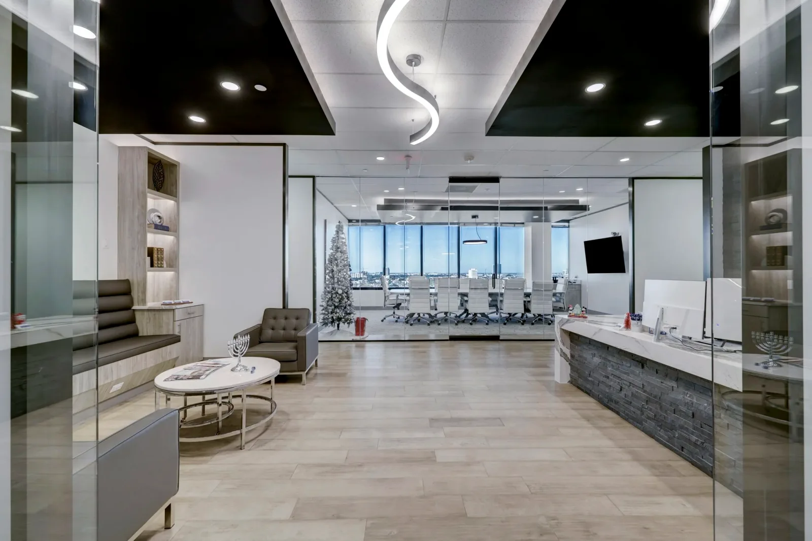 Lobby at PATCH in Houston, Texas