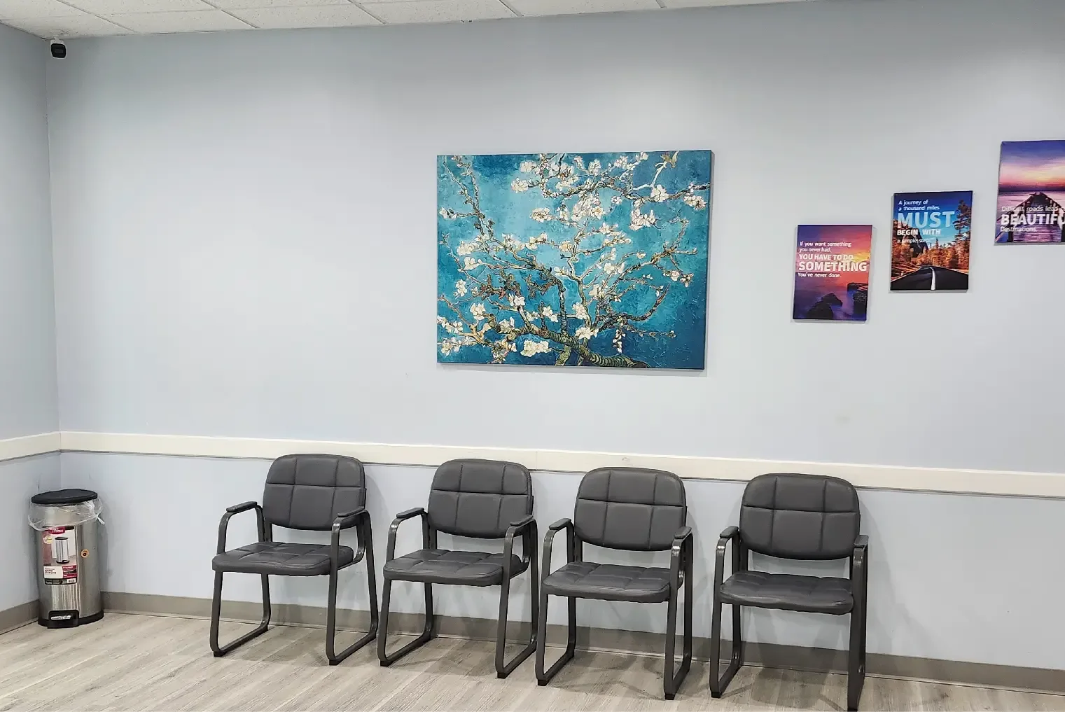 Lobby at Tri City Psychiatric Services in Arlington, Texas