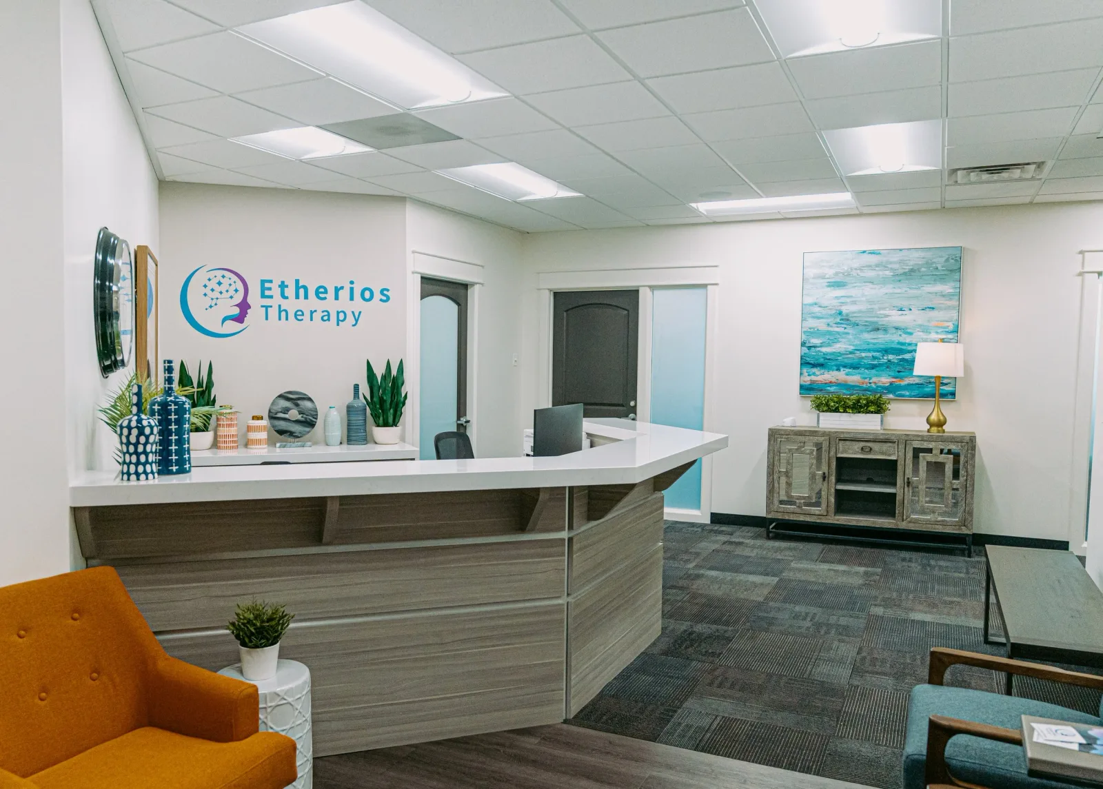 Lobby at Etherios in Orem, Utah