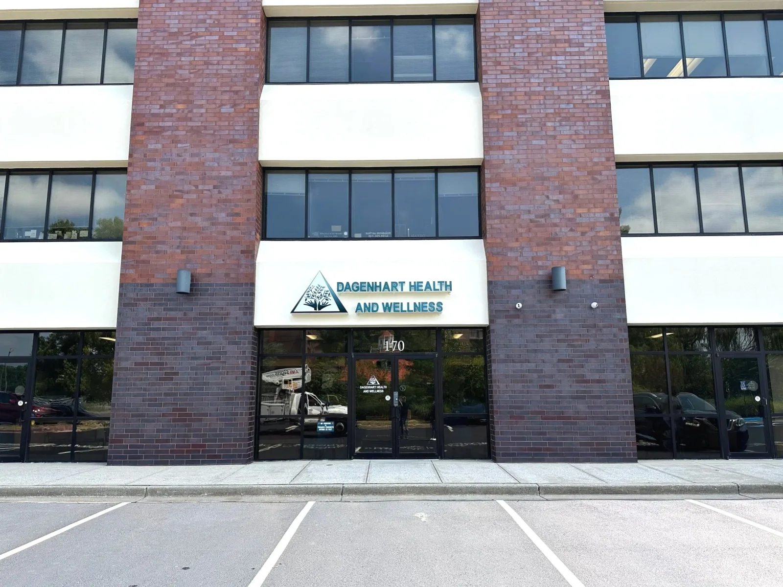 Exterior of Dagenhart Health and Wellness in Frederick, Maryland