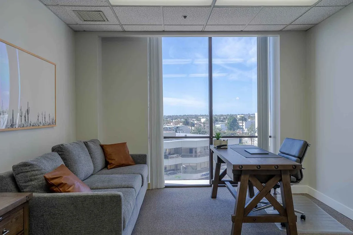 Treatment room at Neuro Wellness Spa in Beverly Hills, California