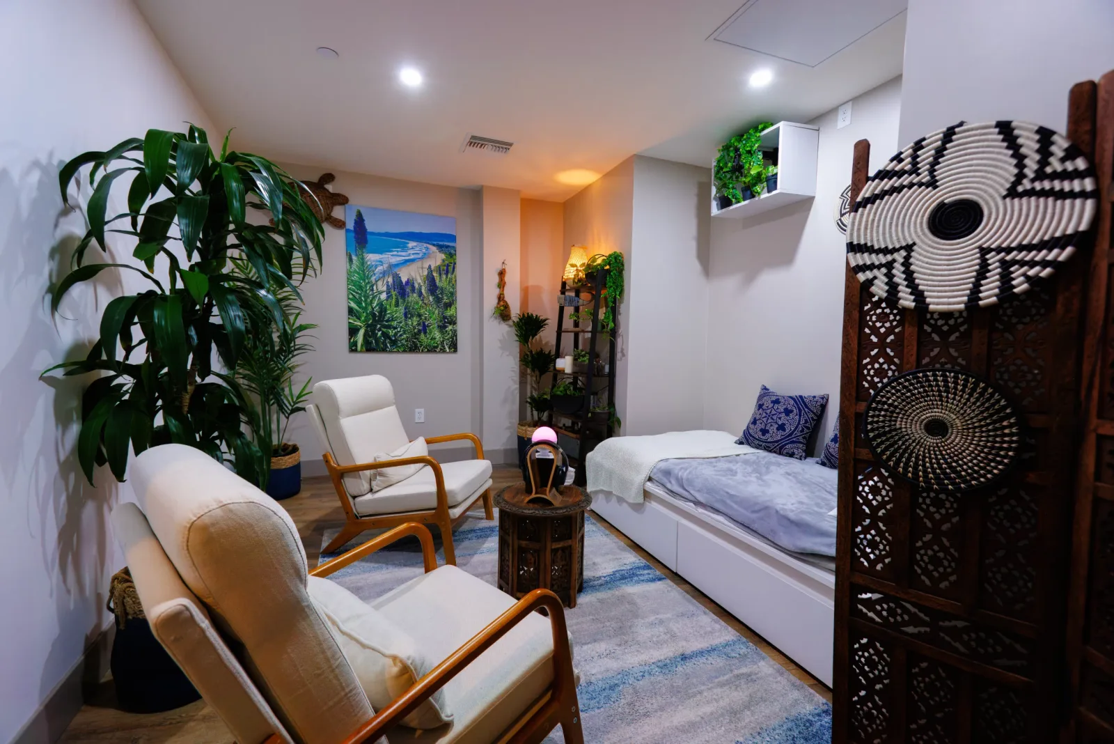 Treatment room at Kadima Neuropsychiatry Institute in La Jolla, California