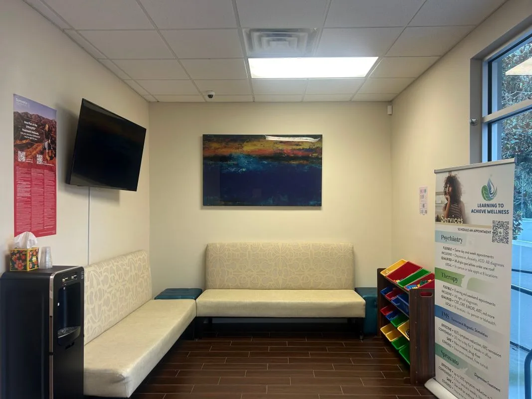 Lobby at Learning to Achieve Wellness in Lakeland, Florida