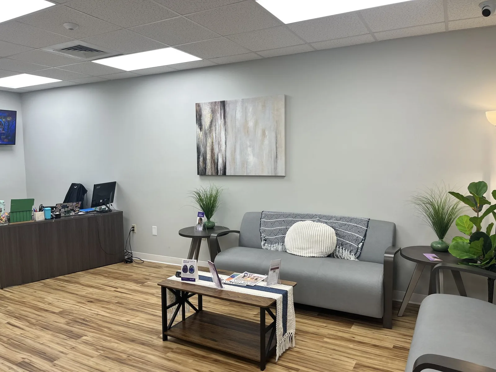 Lobby at Greenbrook Mental Wellness Center in Bradenton, Florida