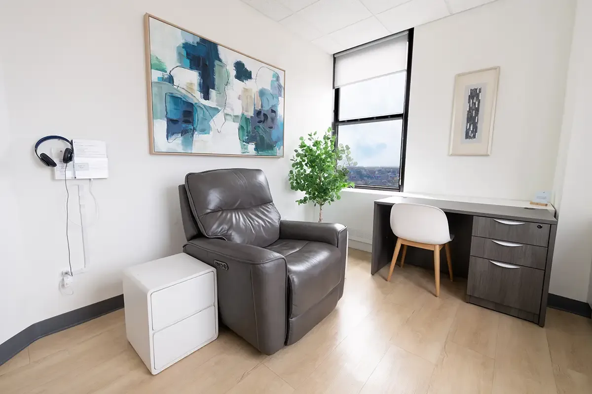 Treatment room at Keta Medical Center in Brooklyn, New York