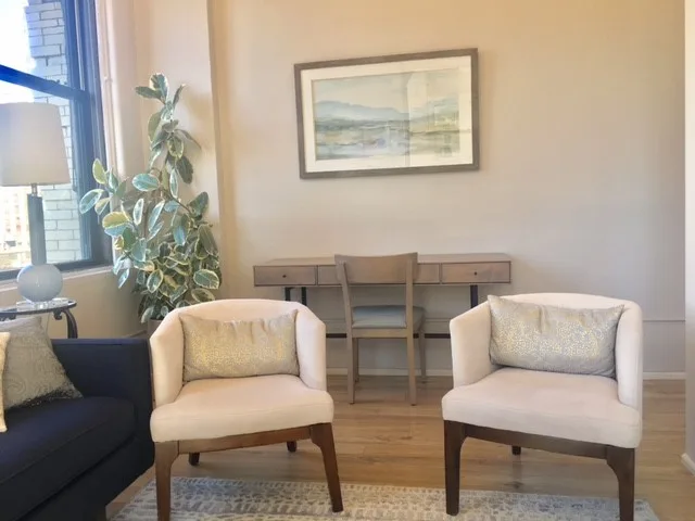 Lobby at Creative Healing Psychiatry in New York, New York