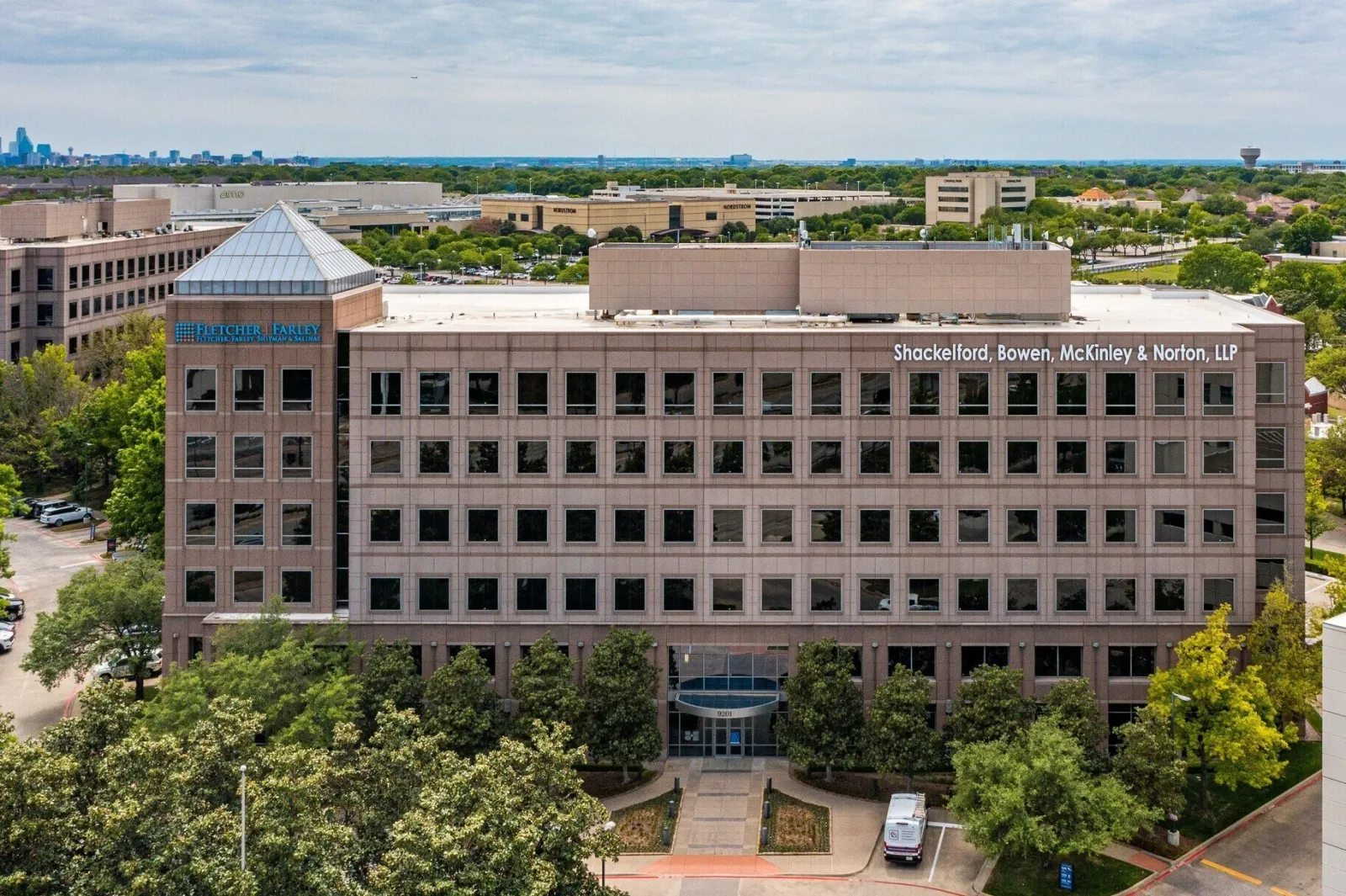 Clinic office-building exterior