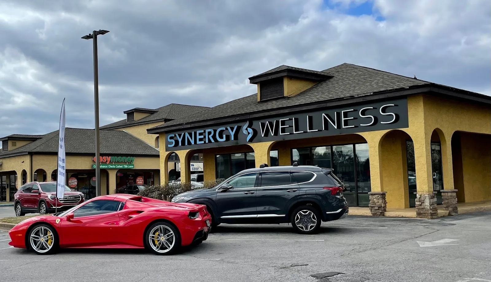 Exterior of Synergy Wellness at MidCity in Huntsville, Alabama