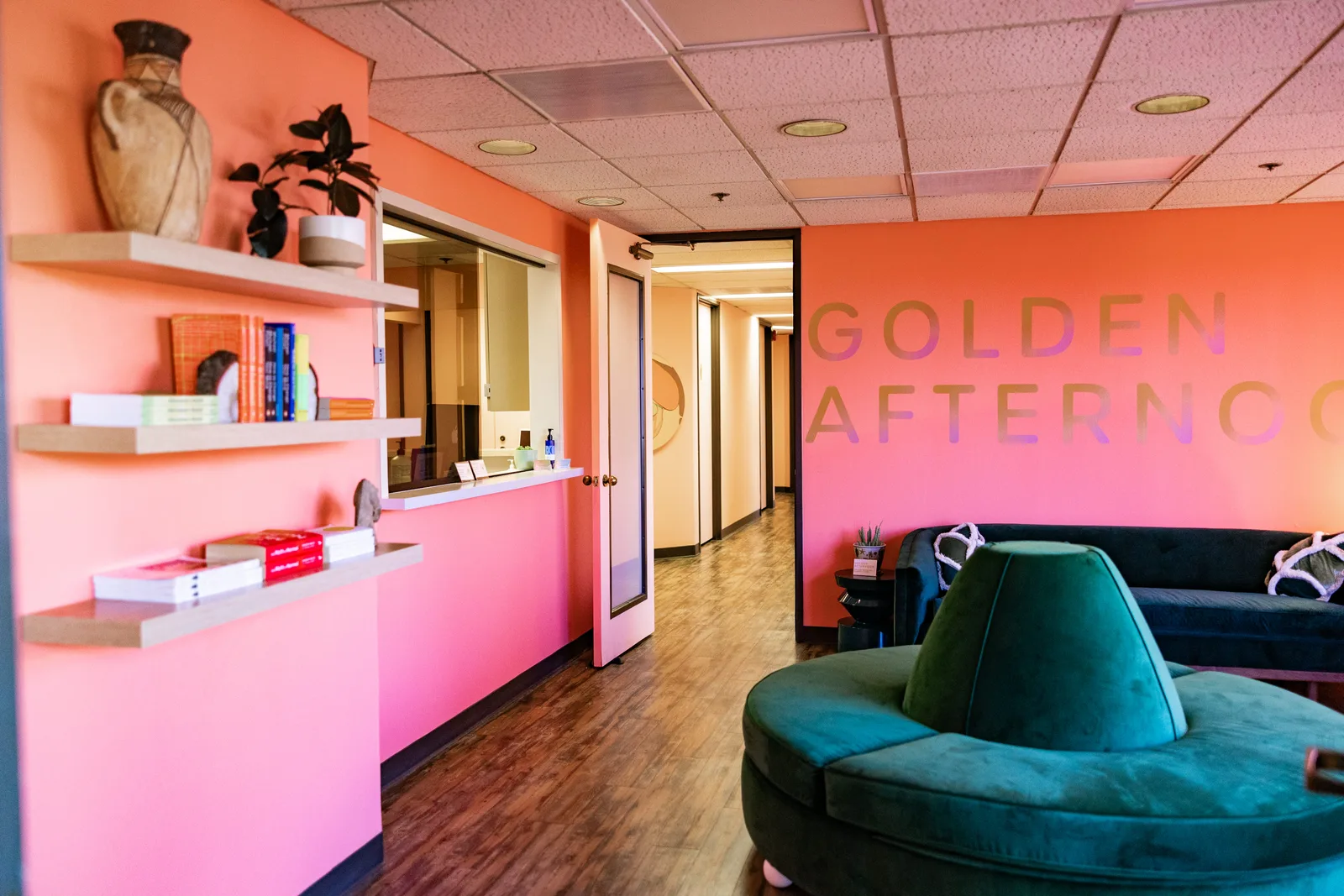 Lobby at Golden Afternoon in Santa Monica, California