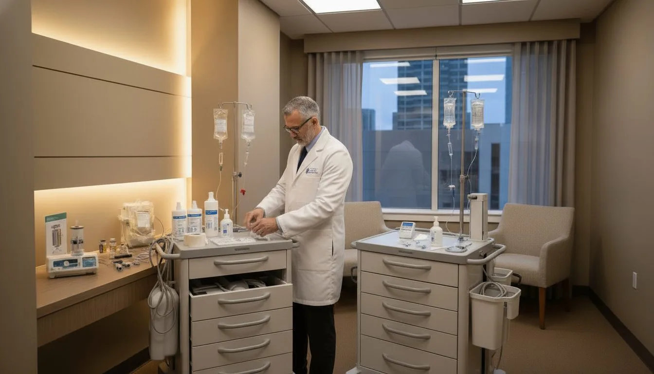 Treatment room at Ketamine Research Institute in Sarasota, Florida