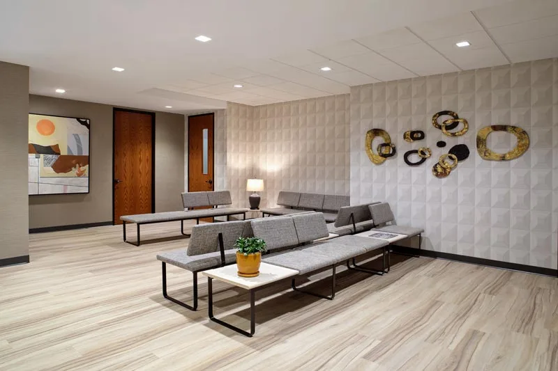 Lobby at Skyway Behavioral Health in Skokie, Illinois