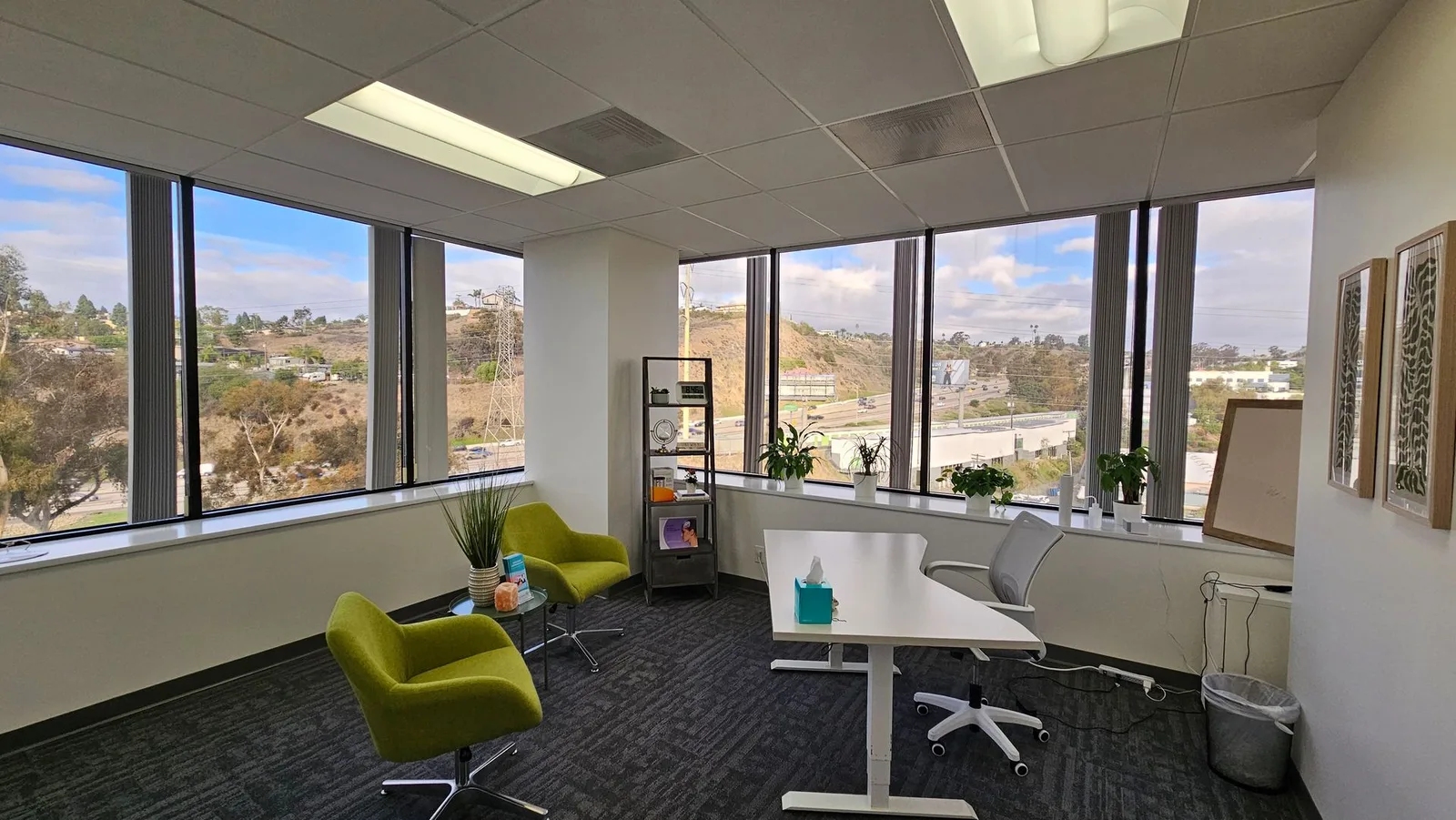 Empty Greenbrook Mission Valley treatment room.