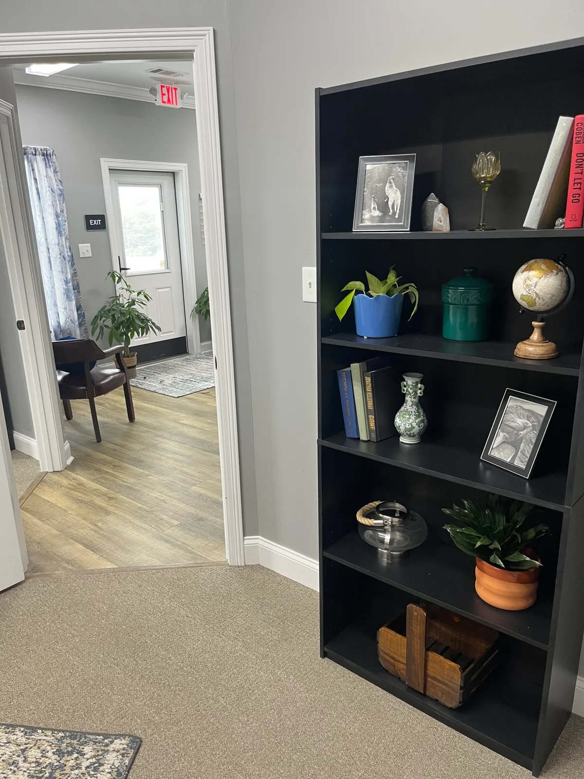 Treatment room at Tennessee Ketamine & Therapeutics in Maryville, Tennessee