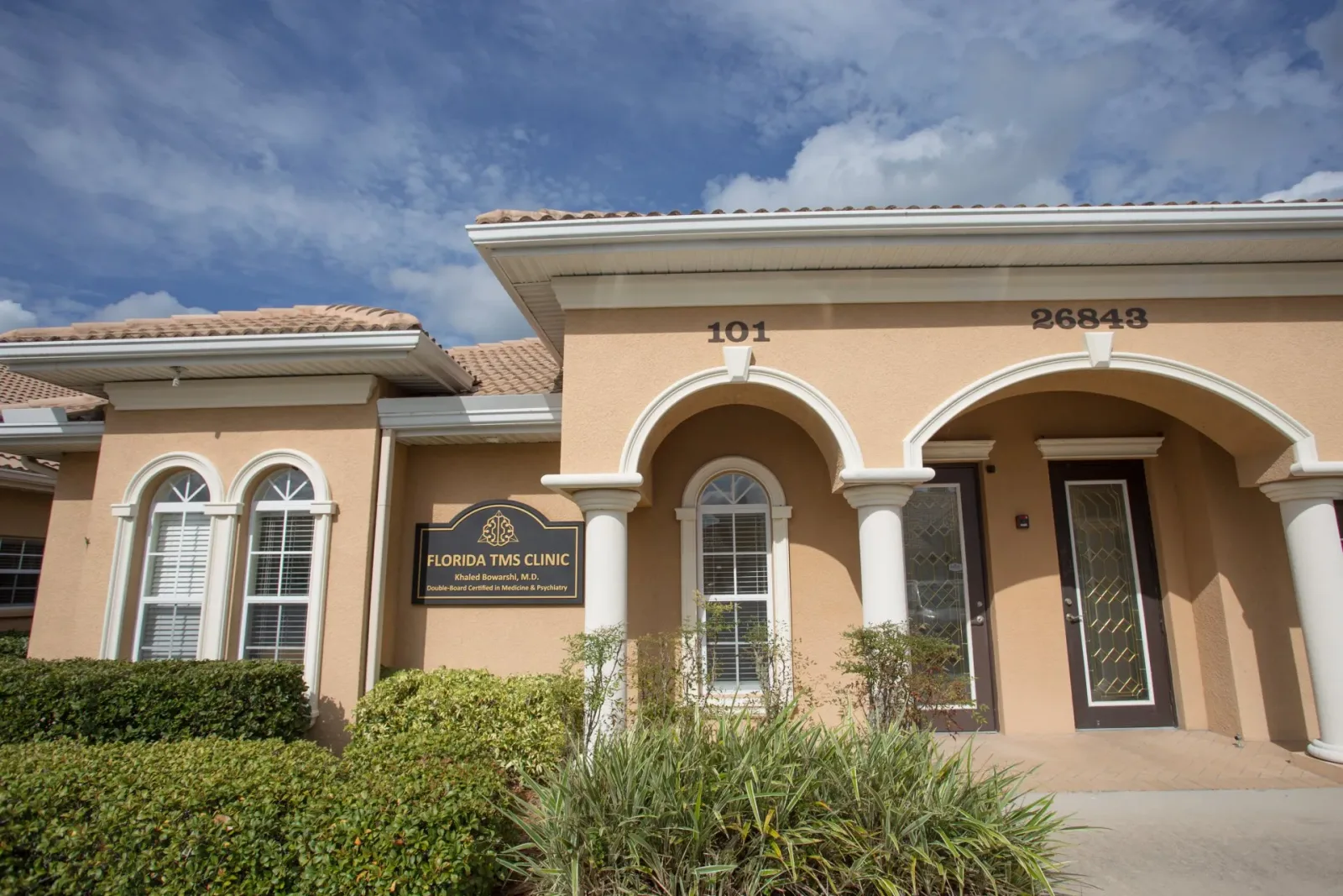 Exterior of Florida TMS Clinic in Tampa, Florida